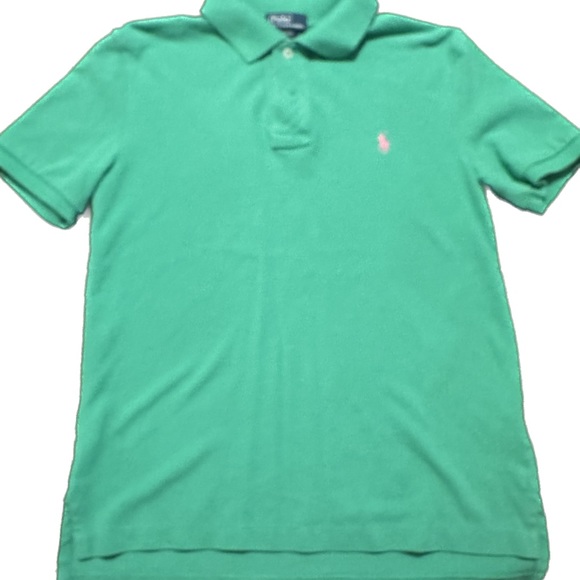 Lot of 3 Medium Ralph Lauren Polo youth medium 10-12 polo shirts. - Picture 2 of 4